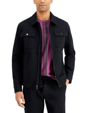 Inc Men's Regular-Fit Stretch Twill Jacket Created for Macy's