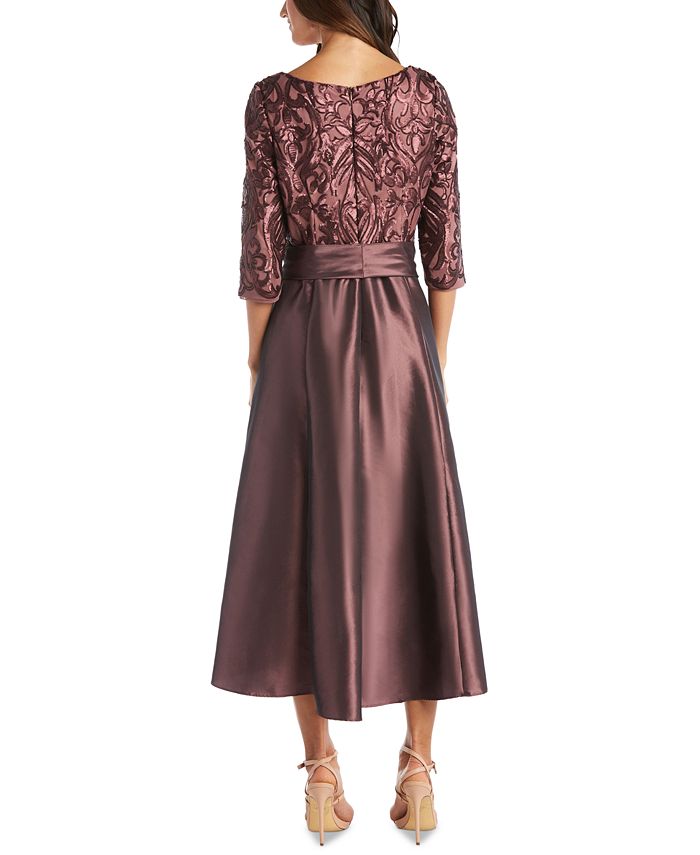 r and m richards high low dress