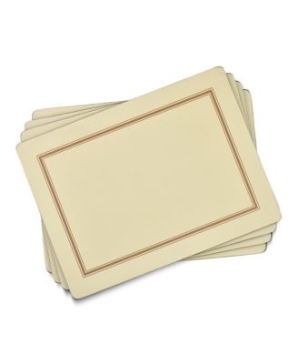 Pimpernel - Classic Cream Placemats, Set of 4