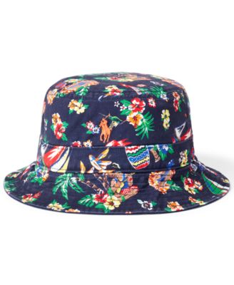 ralph lauren bear bucket hat