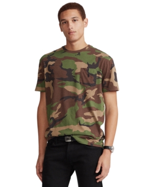 Polo Ralph Lauren Men's Classic-Fit Camo Pocket T-Shirt