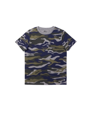 Big Boys Short Sleeve Camo Tee