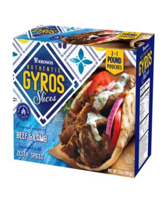 Kronos Authentic Beef & Lamb Gyro Slices, 2 Lb