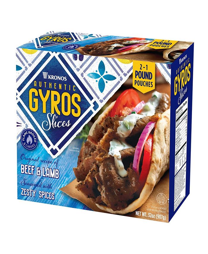 Kronos Authentic Beef & Lamb Gyro Slices, 2 Lb Macy's