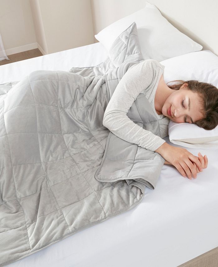 Sleep Philosophy Mink to Microfiber Weighted Blanket, 60" x 80" - 17