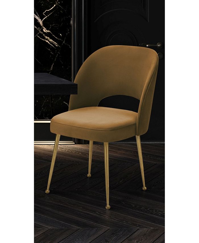 TOV Furniture Swell Velvet Chair & Reviews Furniture Macy's