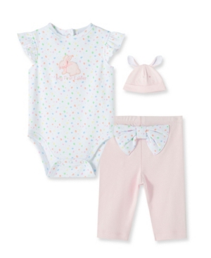Baby Girl Bunny Bodysuit Pant Set