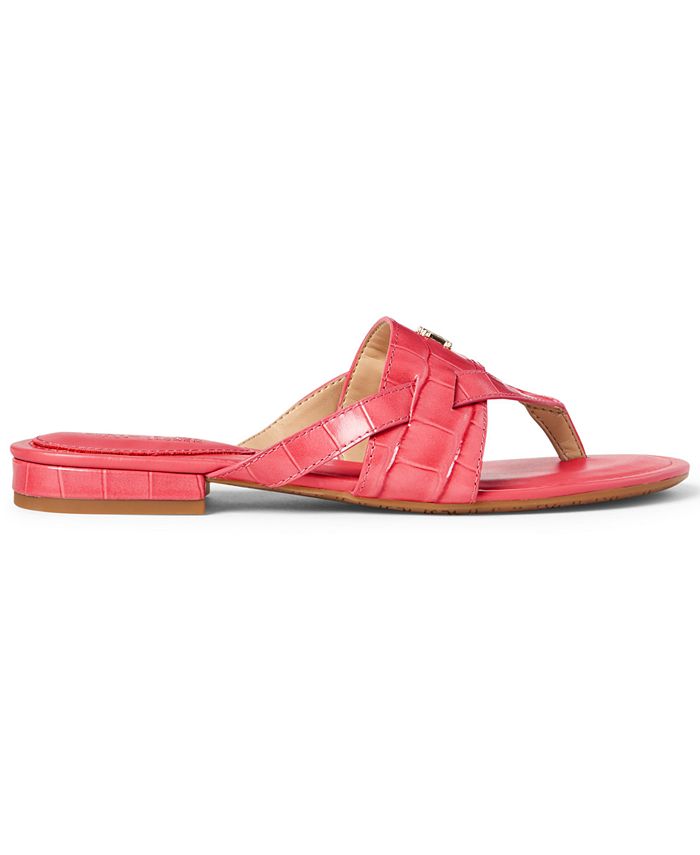 ralph lauren rosalind thong sandals
