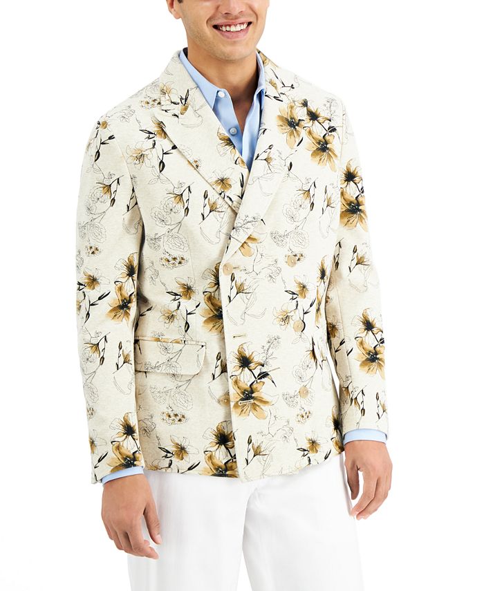 Macy's double breasted best sale blazer