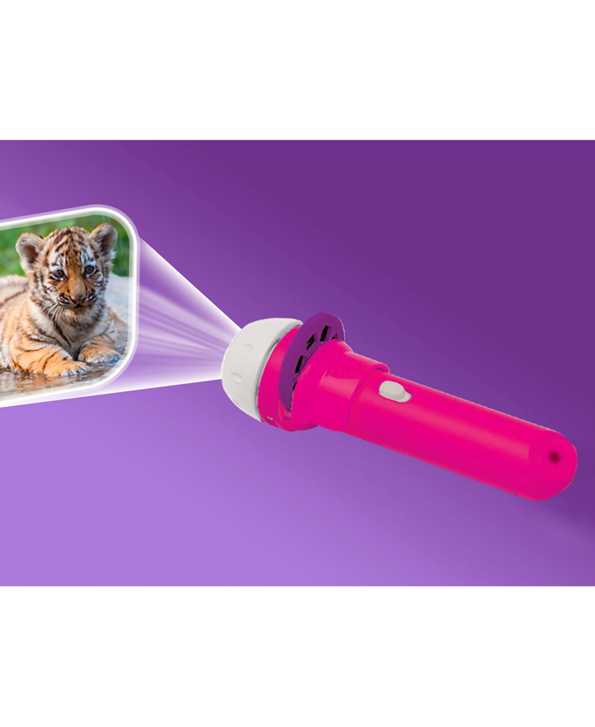 Brainstorm Toys Cute and Cuddly Flashlight and Projector with 24 Images