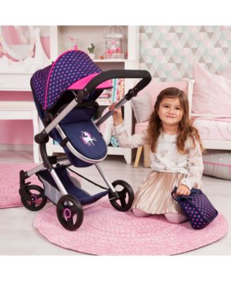 Baby Doll City Vario Pram Baby Doll Stroller with Diaper Bag
