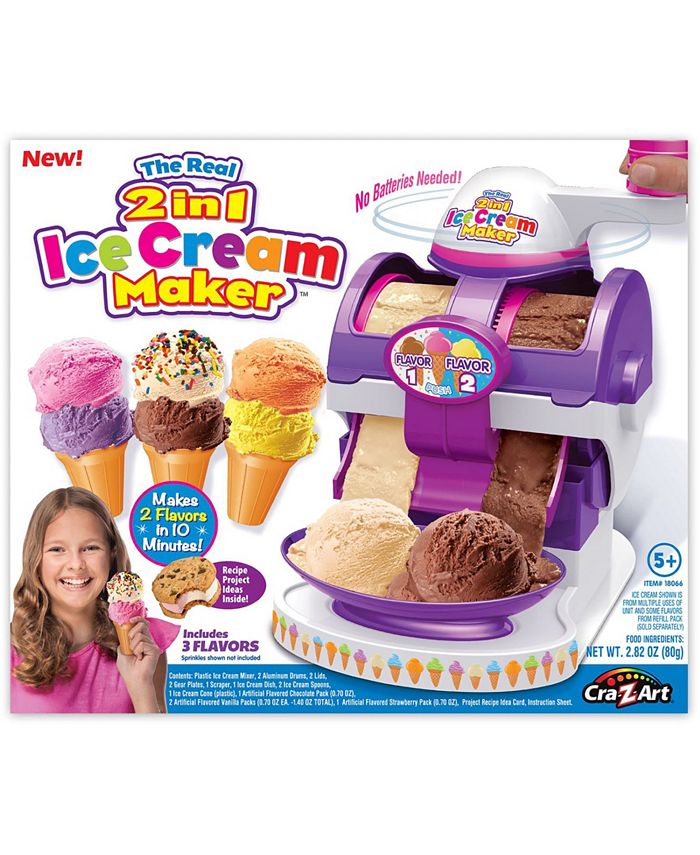 Style Me Up The Real 2 in 1 Ice Cream Maker Macy s