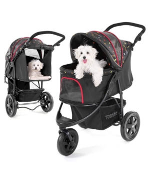 UPC 621328636087 product image for Tog Fit Pet Roadster 3-Wheeled Foldable Pet Stroller | upcitemdb.com