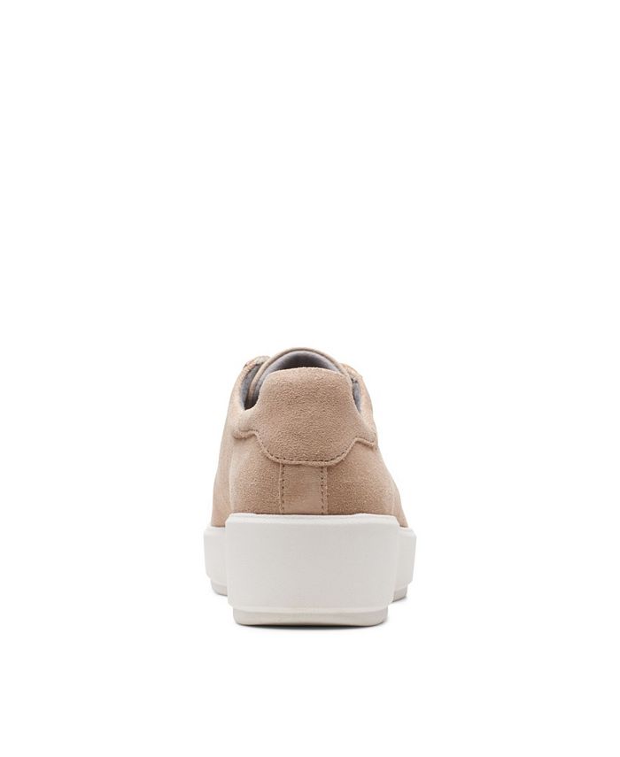 clarks layton pace platform sneakers