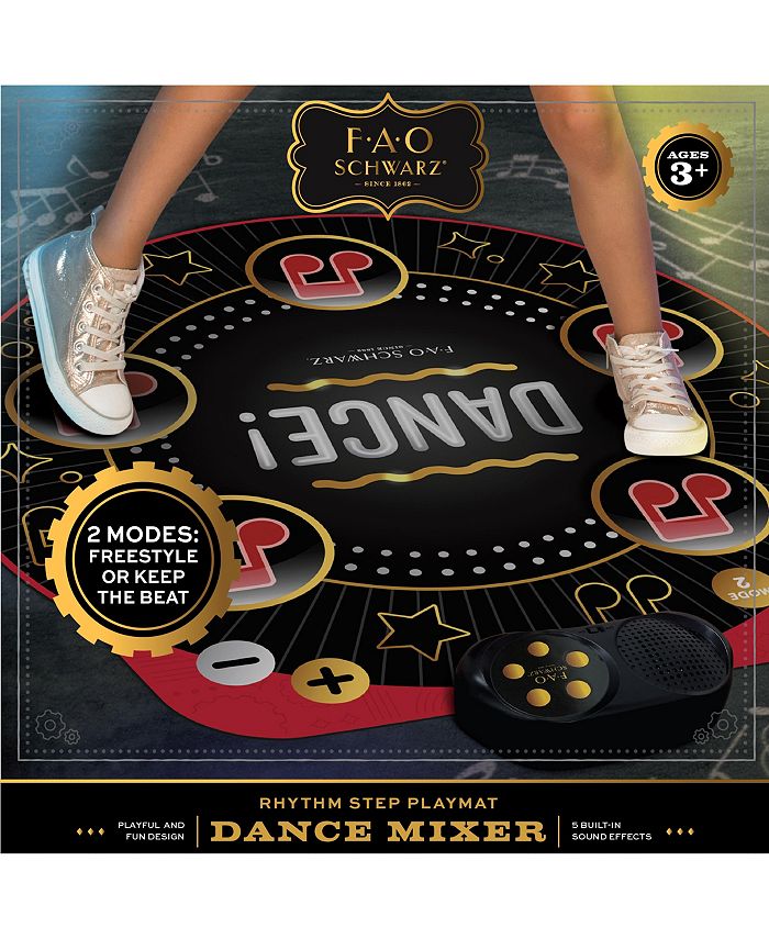 FAO Schwarz DJ Mixer Mat Rhythm and Dance Game NEW IN BOX!