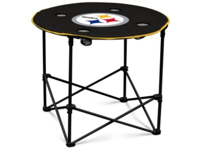 Logo Chair - Pittsburgh Steelers Round Folding Table