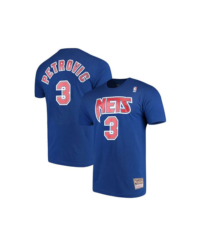 intersection include cousin Mitchell & Ness Men's New Jersey Nets HD Print Player T-Shirt - Drazen  Petrovic & Reviews - Sports Fan Shop - Macy's