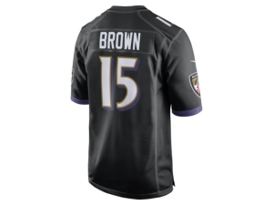 Nike Baltimore Ravens Men's Game Jersey - Marquise Brown