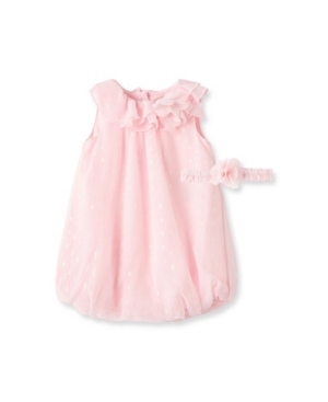 Little Me Baby Girls Sparkle Bubble Set 2 Piece