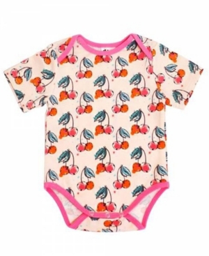 Baby Boys and Girls Digital Print Viscose from Bamboo Onesie