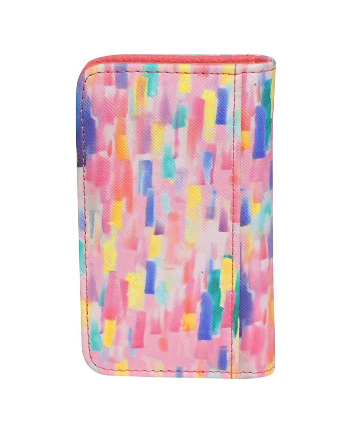 Buxton Women's Abstract RFID Pik-Me-Up Snap Card Case & Reviews ...