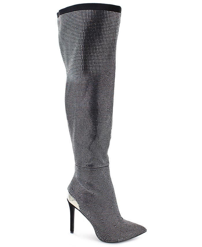 Bebe thigh high clearance boots