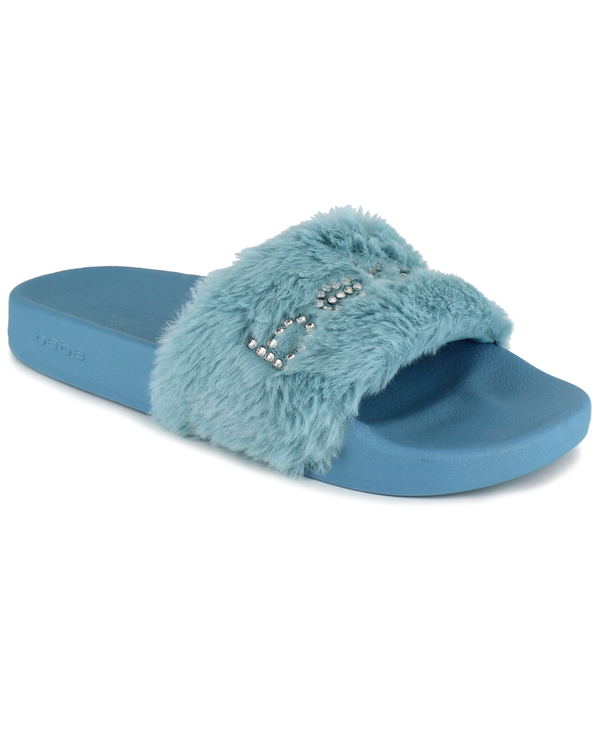 Bebe fluffy slides new arrivals