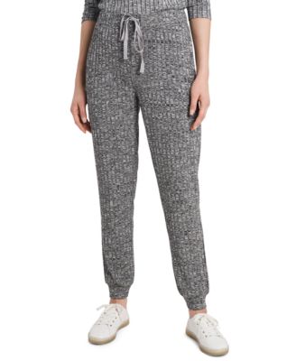 Riley & Rae - Cozy Wide-Ribbed Drawstring Pants