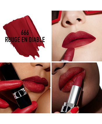 DIOR Rouge Refillable Matte Lipstick - Macy's