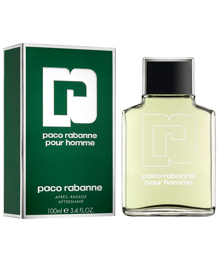 Paco Rabanne Pour Homme Aftershave, 3.4 oz - Macy's