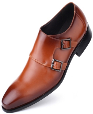image of Men-s Monk Strap Oxford Shoes Men-s Shoes