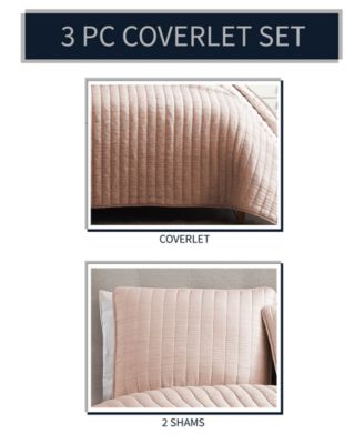 Moonstone 3-Pc. Coverlet Set, Full/Queen