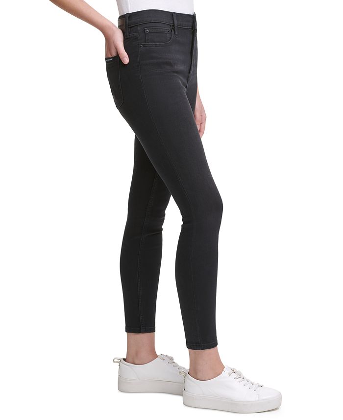 calvin klein jeans high rise skinny