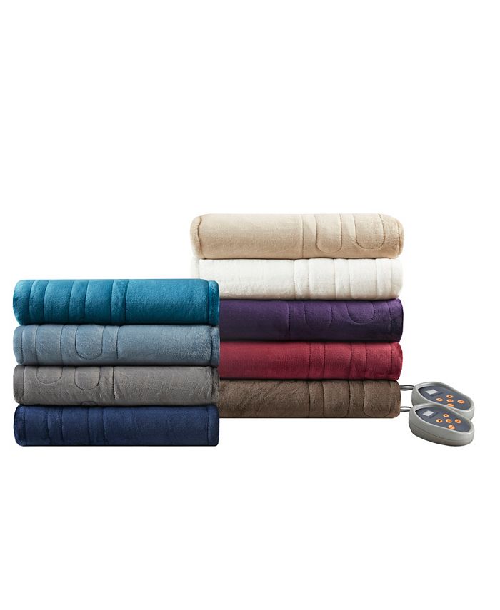 Beautyrest Microlight Berber Twin Electric Blanket & Reviews Blankets