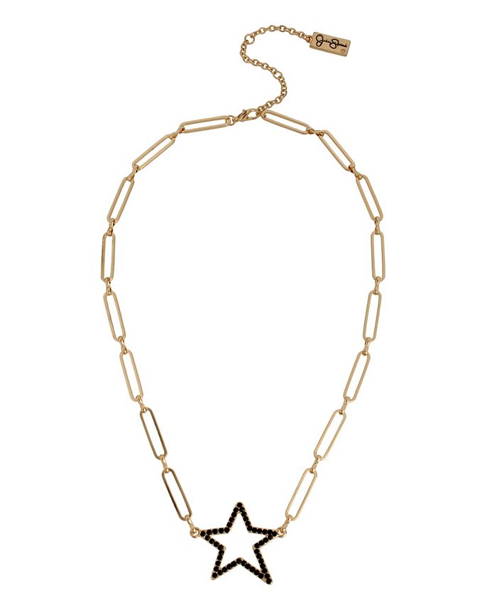 Jessica Simpson Celestial Star Pendant Necklace & Reviews - Necklaces ...