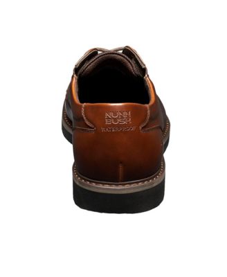 Nunn Bush Men's Denali Plain Toe Waterproof Oxford Boot - Memory Foam Insole, Leather Upper
