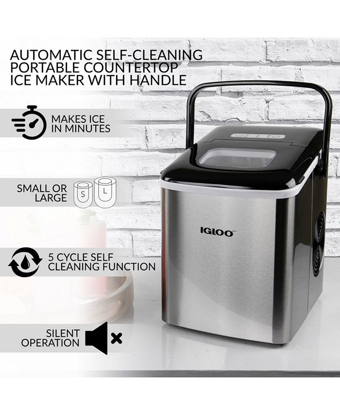 cleaning igloo countertop ice maker