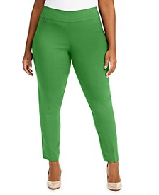 Green Women's Plus Size Pants - Macy's