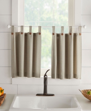 Tucker Solid Window Curtain Tier Set 30