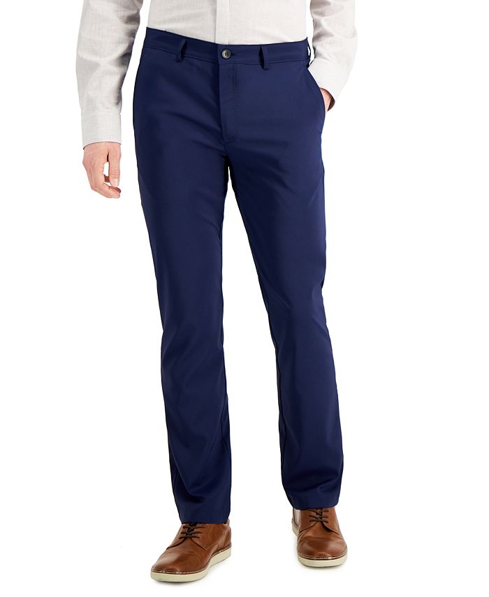 Alfani Men's Alfatech Commuter Pants, Created for Macys & Reviews ...