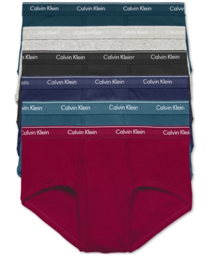 Calvin Klein Men's Cotton Briefs 6 Pack