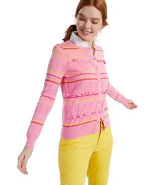 Charter Club Petite Striped Cardigan Created for Macy's