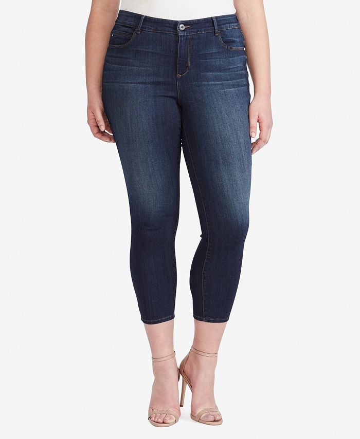 Skinnygirl Women's Regular Midrise Skinny Crop Jeans Macy's
