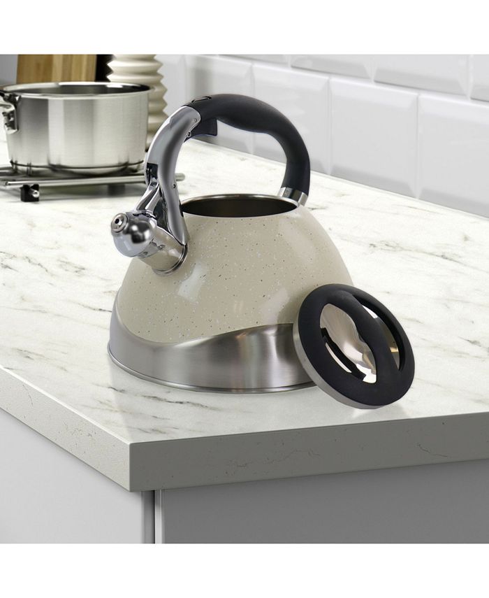 MegaChef 3 Liter Stovetop Whistling Kettle Macy's