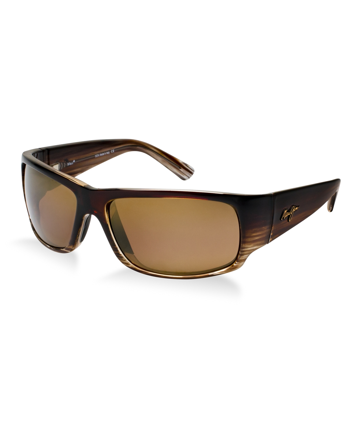 Maui Jim Polarized World Cup Sunglasses, H266-01 In Brown