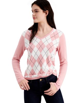 Tommy Hilfiger - Cotton Argyle Ivy Sweater