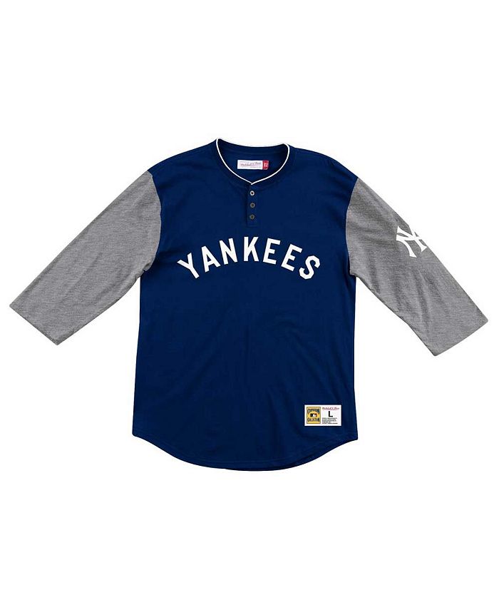 Mitchell & Ness New York Yankees Men's Player Henley Shirt - Macy's