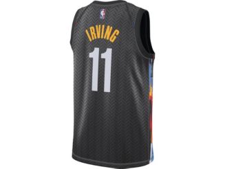 NIKE BROOKLYN NETS ユニフォーム kyrie irving Nike Brooklyn Nets Men's City Edition Swingman Jersey - Kyrie
