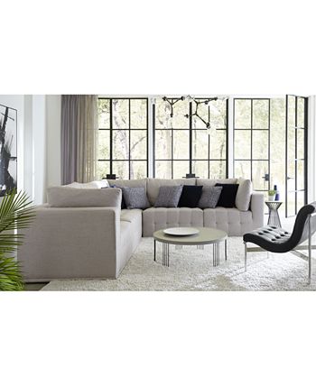 Universal - Modern 4-Pc. Fabric Sectional Sofa