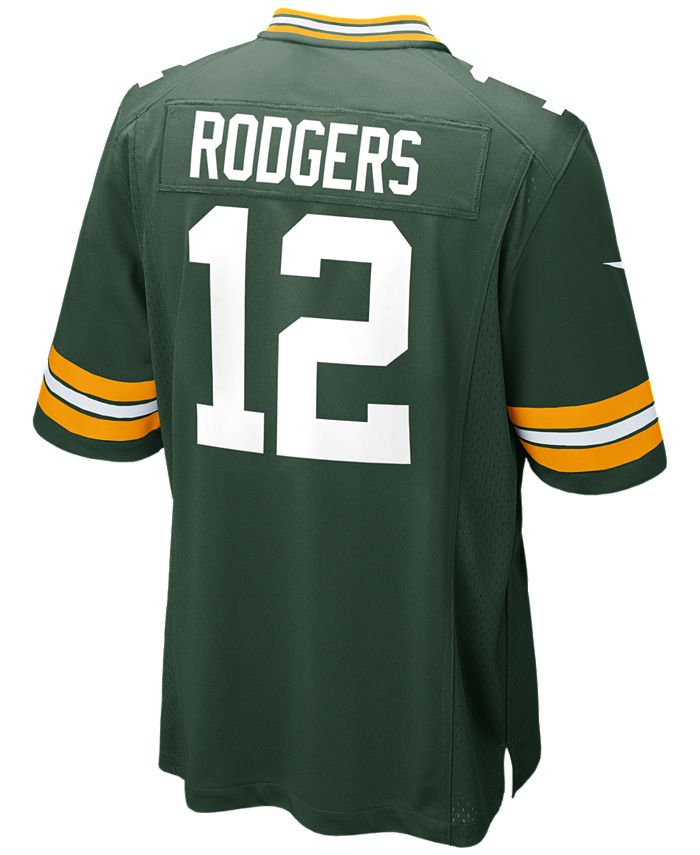 Men's Aaron Rodgers Green Bay Packers Game Jersey